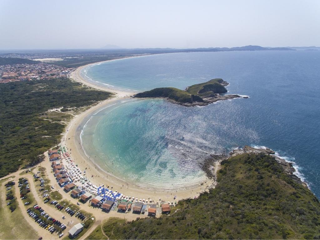 Passagem Concept Hotel E Spa Cabo Frio Dış mekan fotoğraf Aerial view of the bay